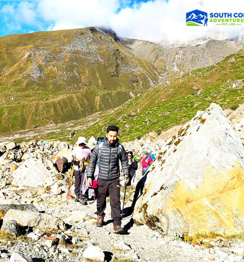 Following The Route Form Thangnak To Khare