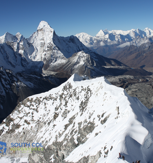 Island Peak Summit View