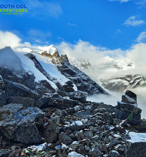 Mera Peak View From Mera Base Camp