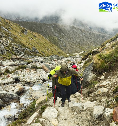 Traversing From Kothe To Thangnak