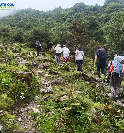 Trekking Towards Chutanga