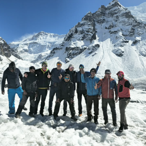 Kanchenjunga North Base Camp with Tengkoma peak climbing